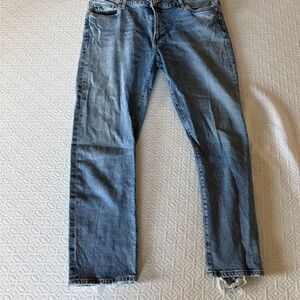 Citizens Of Humanity Distressed Straight Jeans